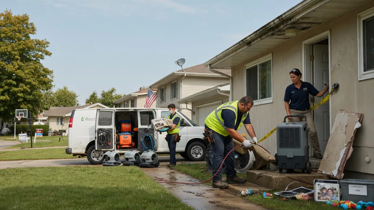 Water Damage Restoration in Alverton, PA near me